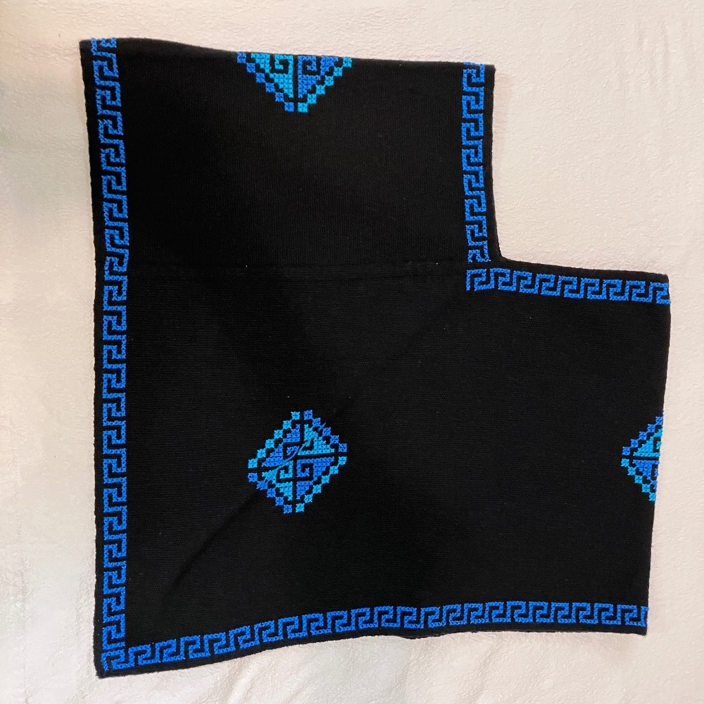 Poncho, handmade